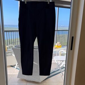 Chico's Brigitte™ Slim Pull-On Ankle Pants Navy Women's Pants